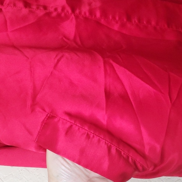 VTG Victoria's Secret red satin feeling robe OSFM - Picture 5 of 10